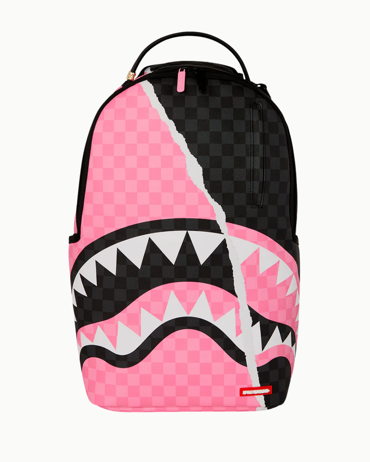 PINK & BLACK SHARK BACKPACK